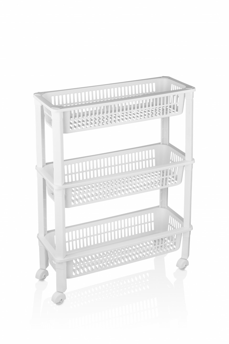 BASIC SLIDE-OUT RACK TROLLEY - 3 LAYER